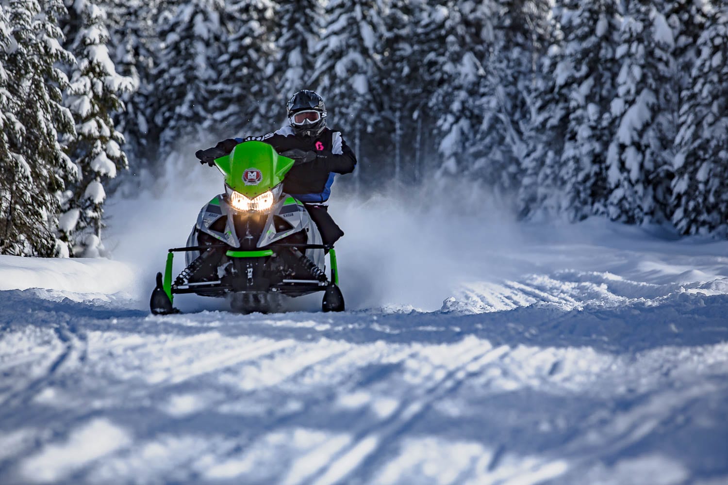 2018 Arctic Cat ZR 8000 Sno Pro 137 Test