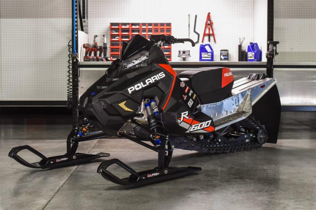 Présentation des motoneiges de courses Polaris 600R 2021