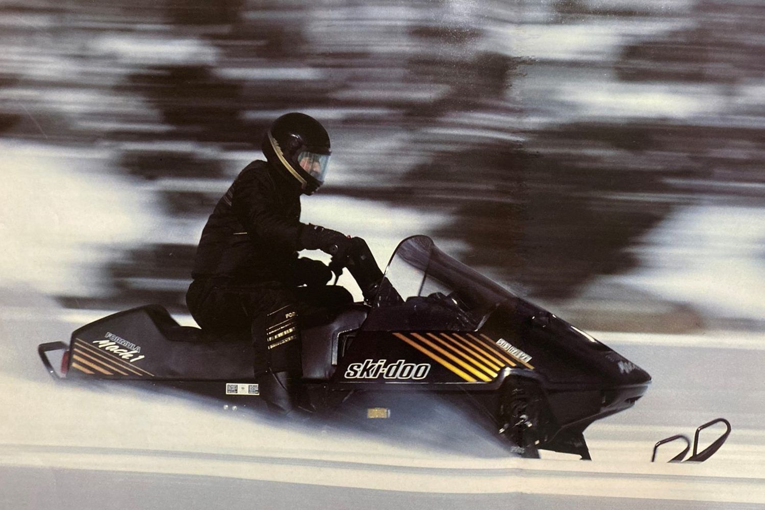 The Ski-Doo Formula Mach 1 of the 90s