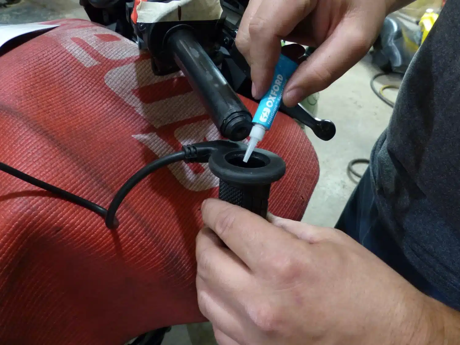 Oxford heated motorcycle grips
