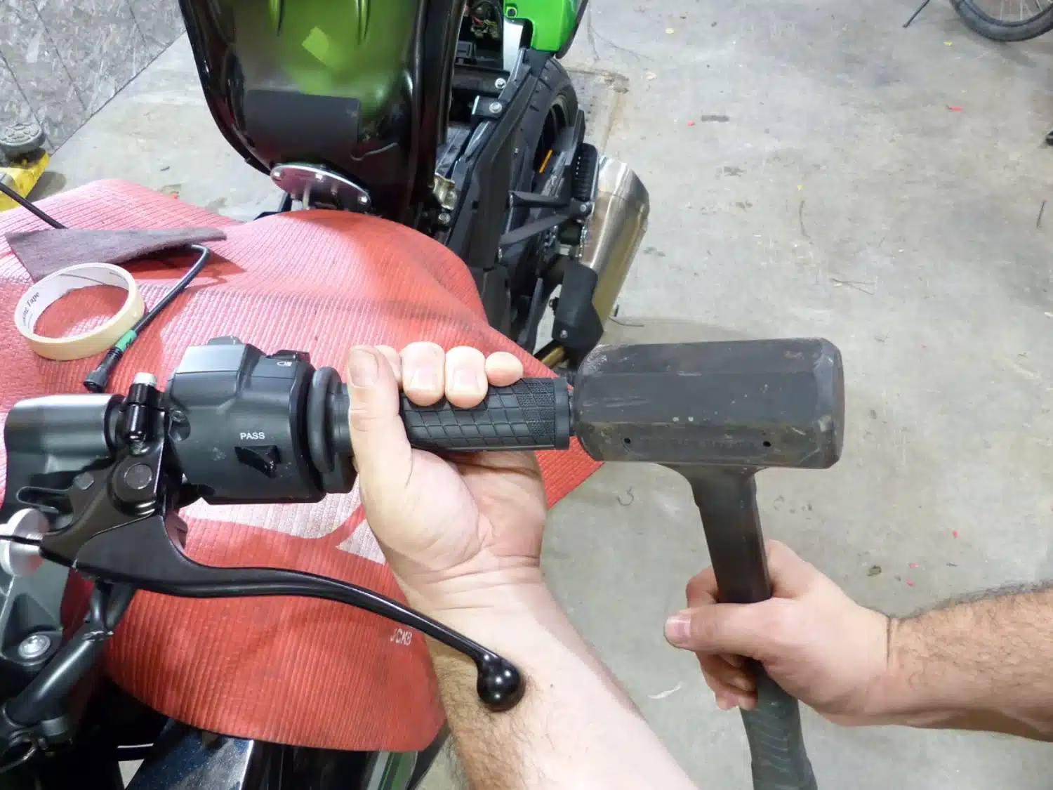 Oxford heated motorcycle grips