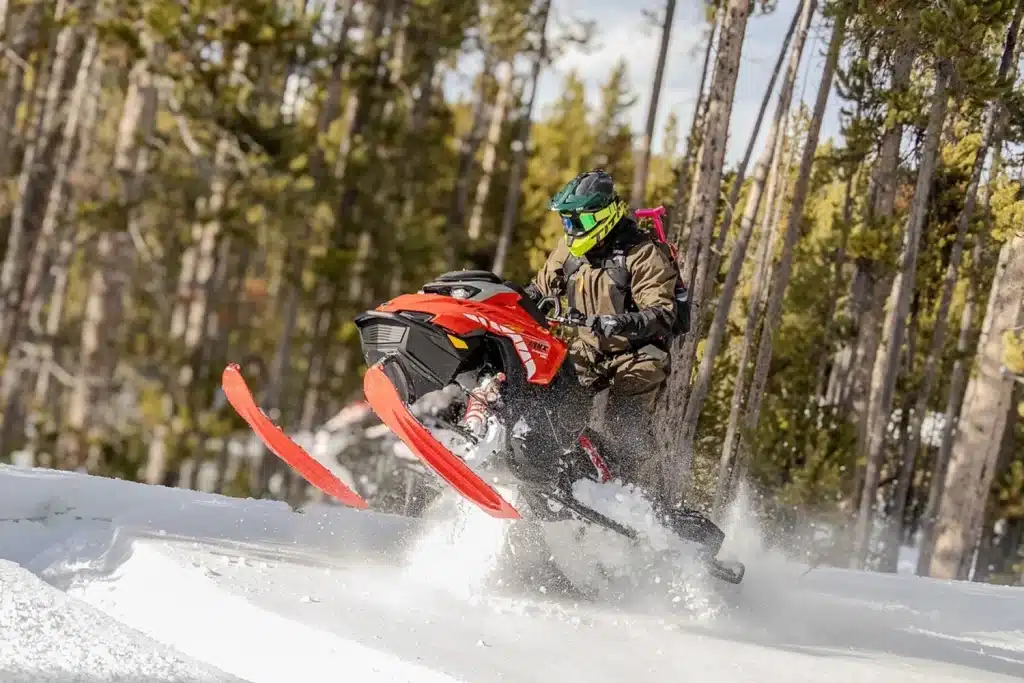 The 2026 LYNX Shredder in action