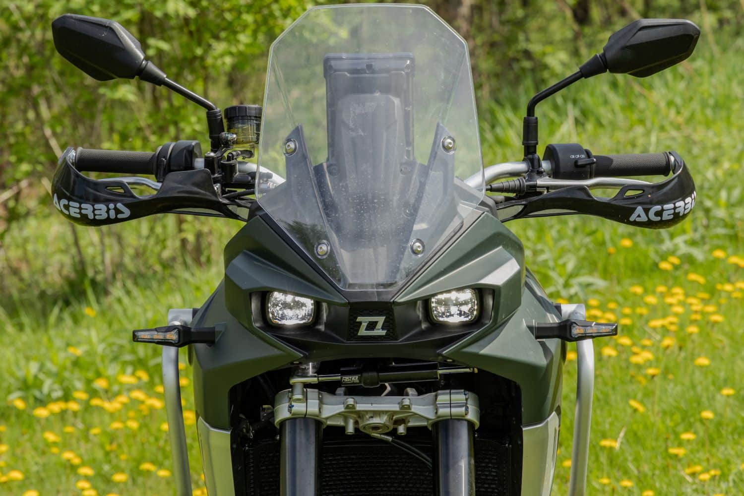 The headlight treatment is distinctive