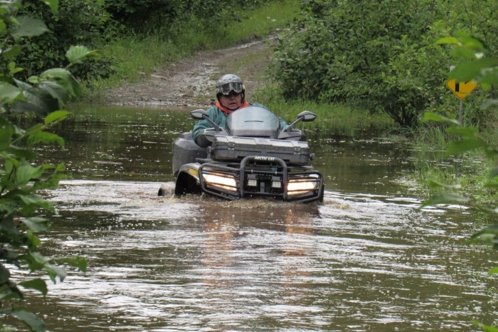 Extreme trail conditions put the quad's electrical system to the test ! ATV electrical troubles