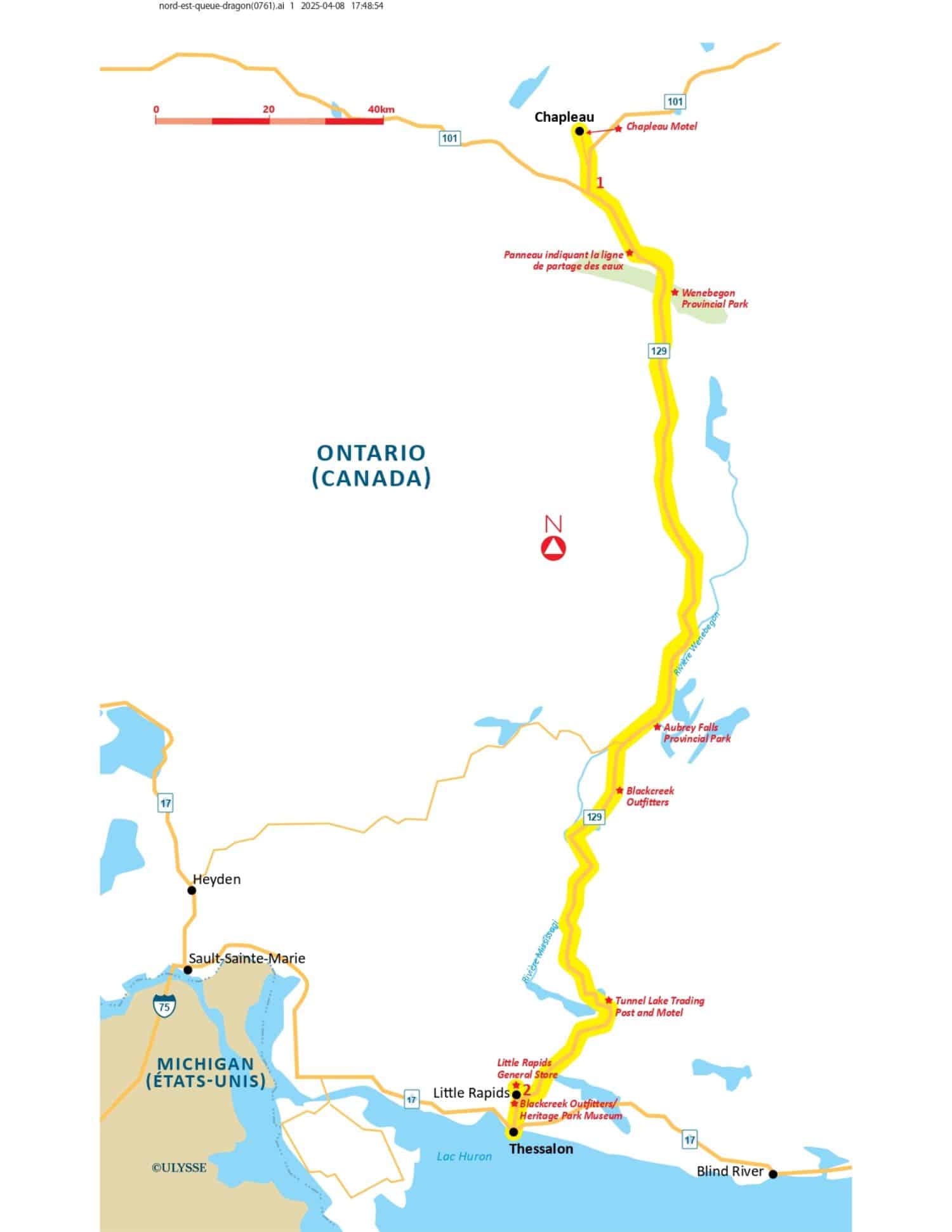 Route map