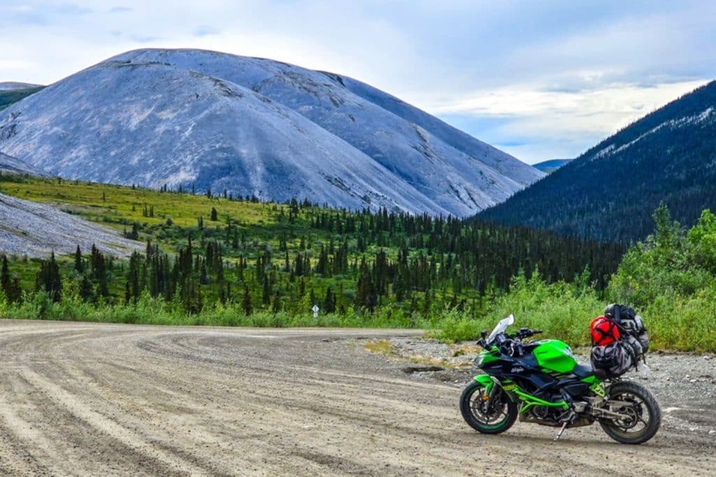 Riding in Tombstone Park on gravel poses a number of challenges.