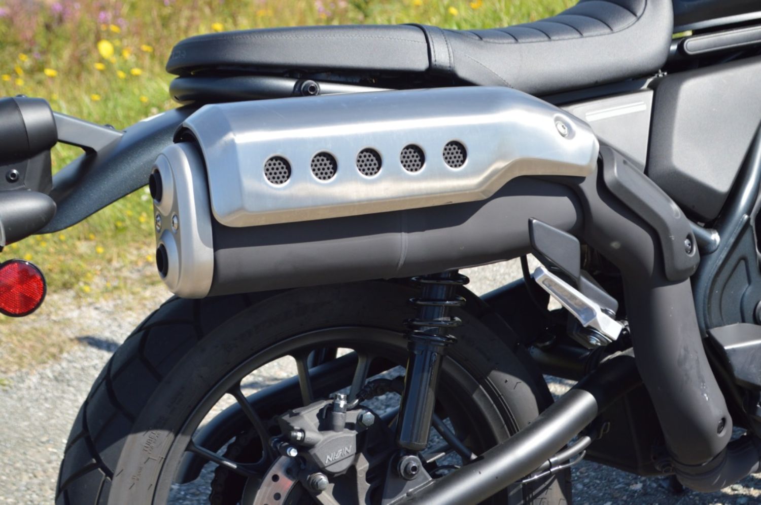 The height of the saddle makes you feel comfortable