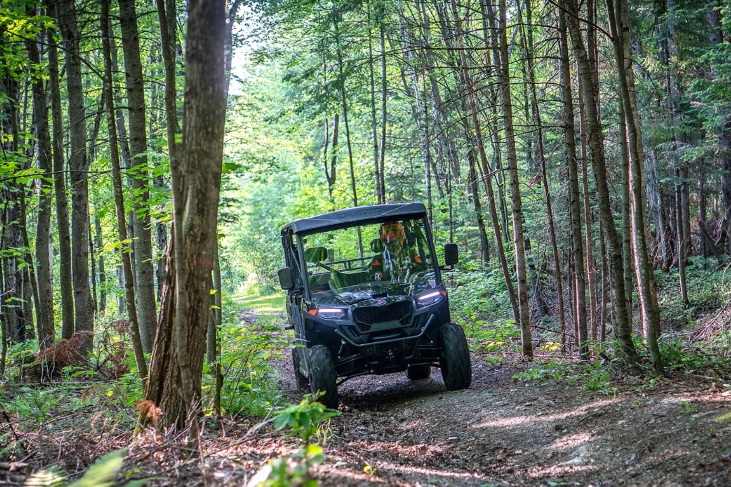 The UFORCE 800 XL is designed for work, but it's also great fun on the trails.
