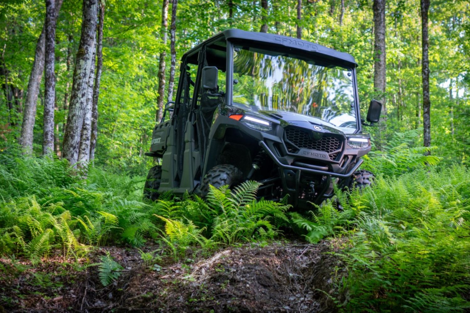 You can recognize the style and bodywork, which are shared with the UFORCE 600.