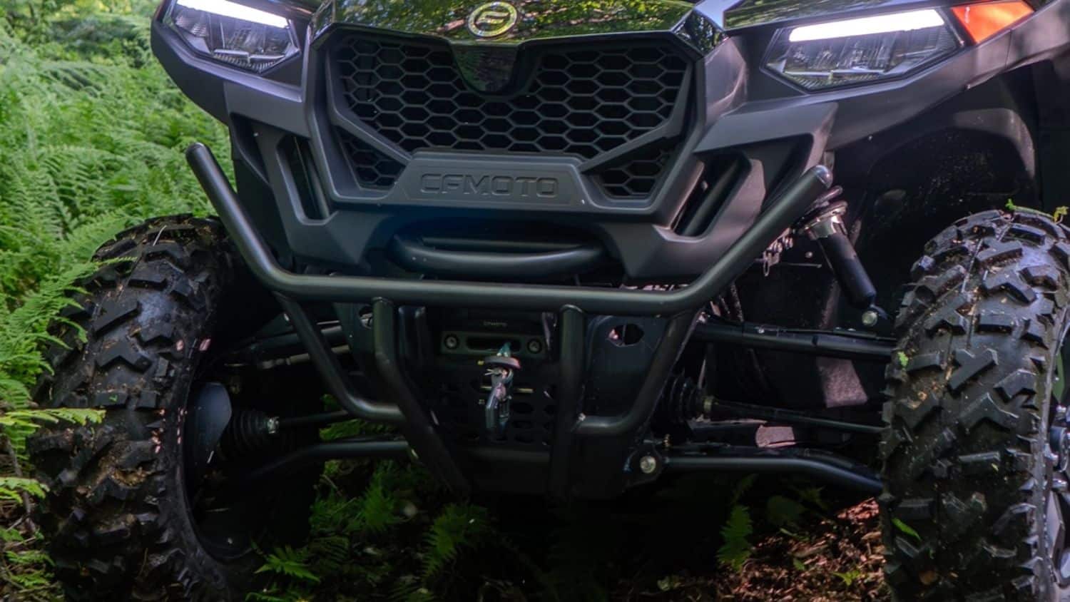 A 4,500-pound winch with synthetic rope is also offered as standard equipment.