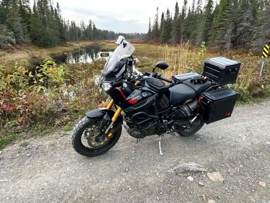 adventure motorcycling luggage solution