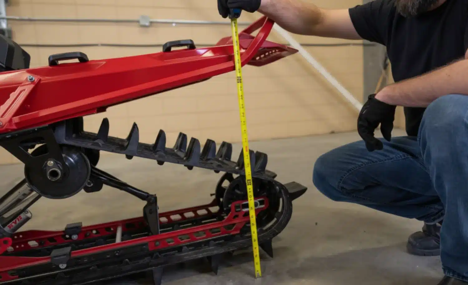 Measuring suspension height - - grande taille