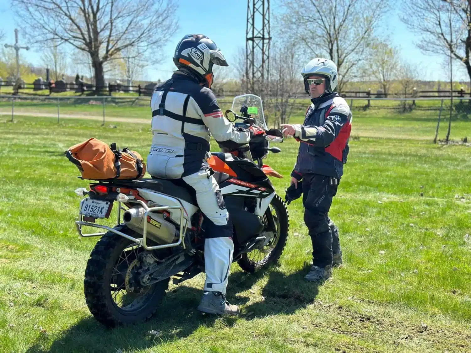 The instructor sees details that the rider doesn't even notice.