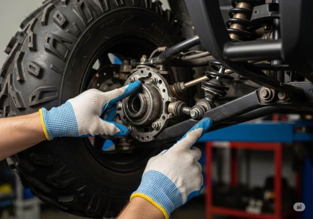 These components are subject to a lot of shocks, vibrations, water infiltration, and dirt.