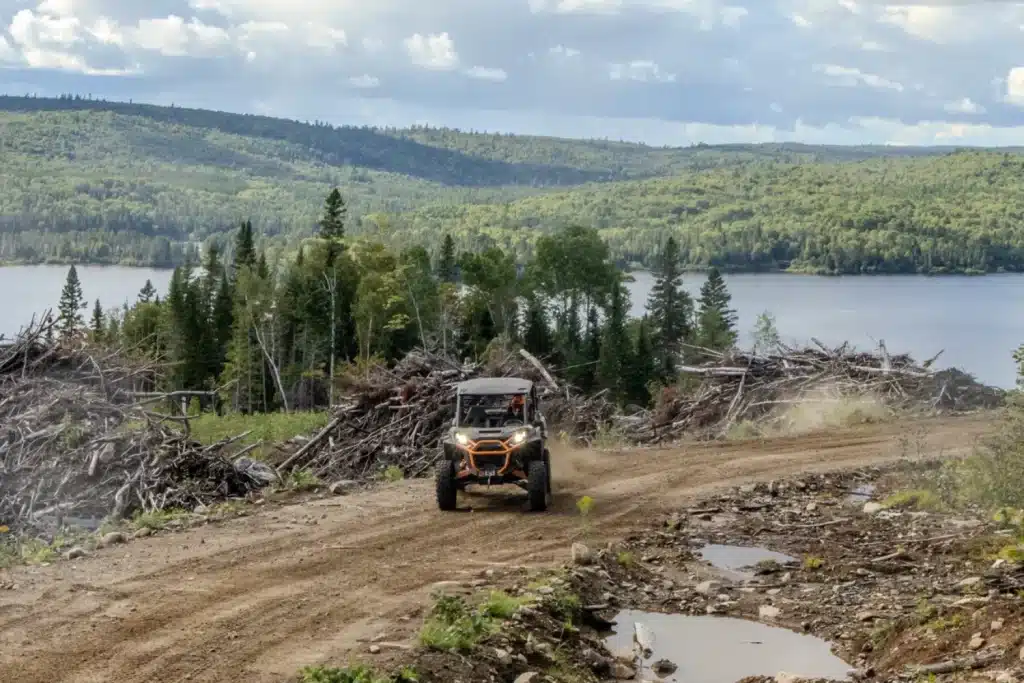 The Commander XT-P in an ideal environment for fun.