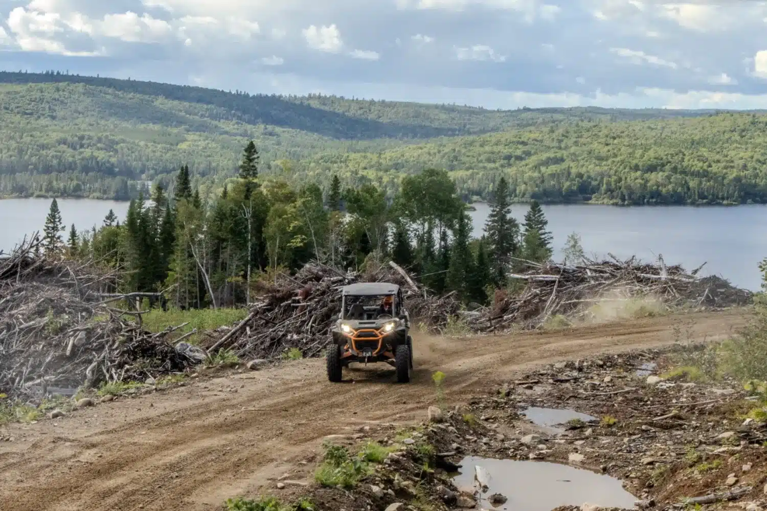 The Commander XT-P in an ideal environment for fun.