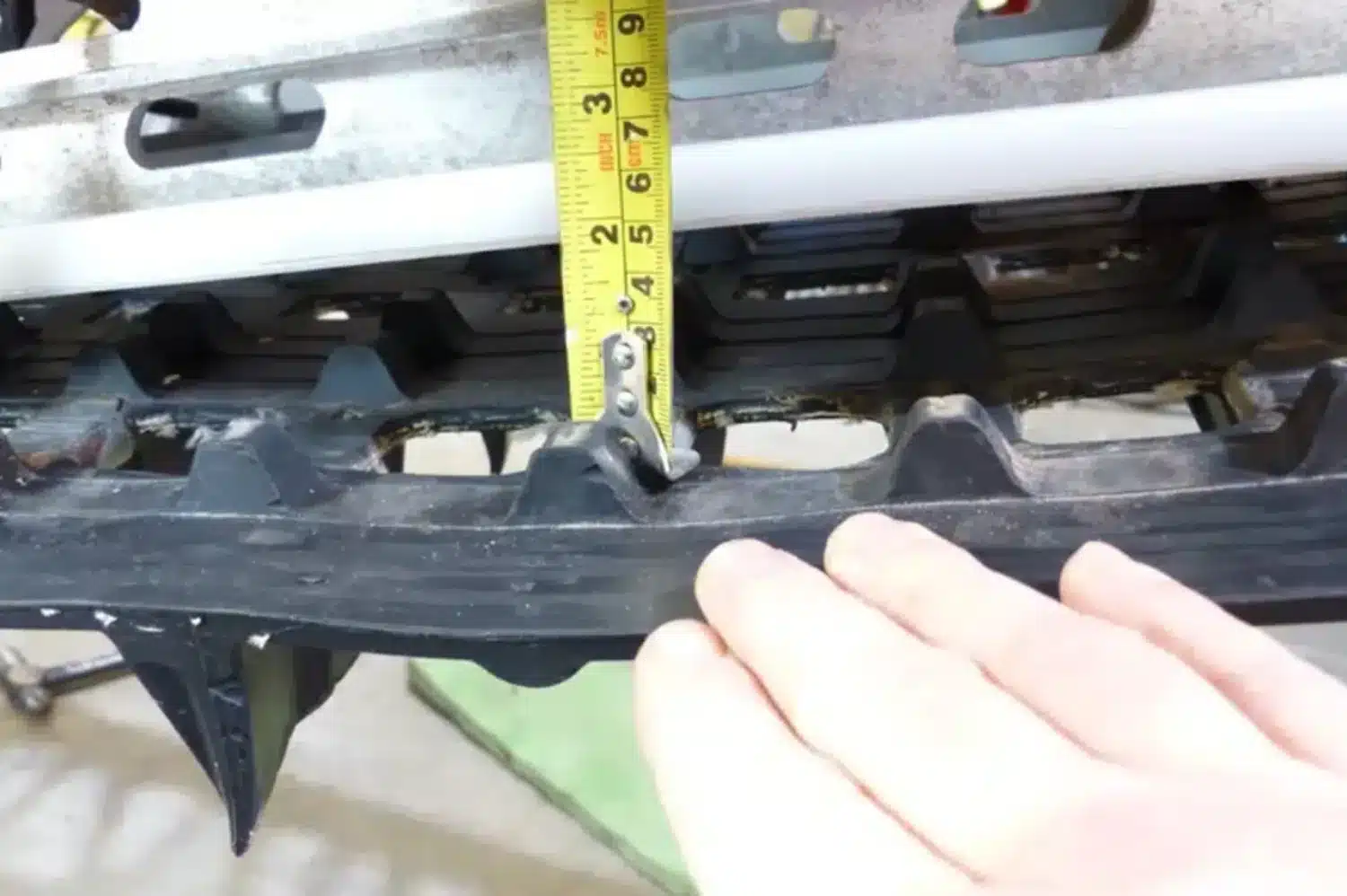 mesure de la tension de la chenille par Marc Blanchette – grande taille