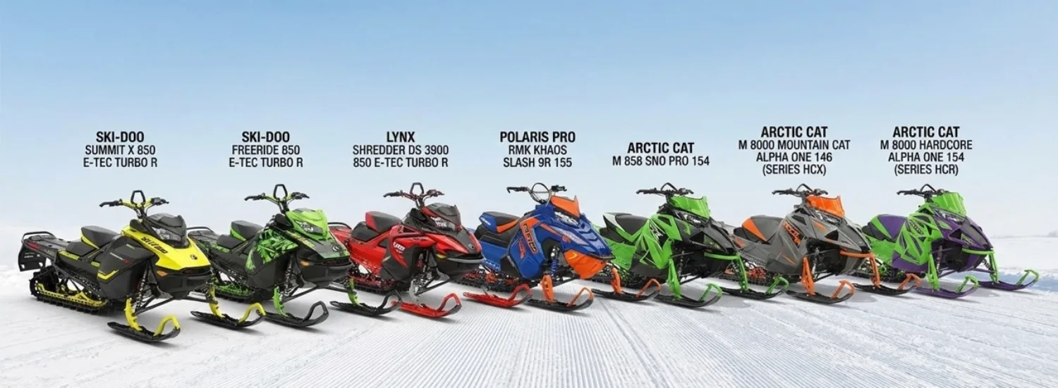 Motoneiges hors pistes – grande taille