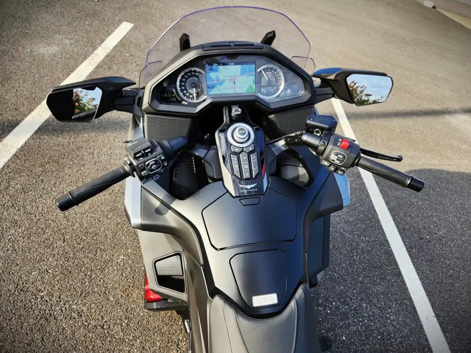 The driving position is very user-friendly.