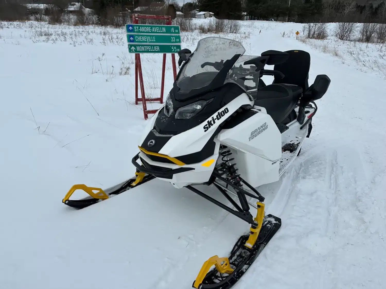 We're not there yet with electric snowmobiles.
