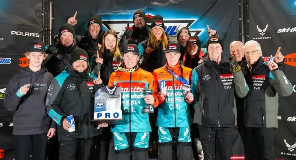 It was a family celebration for the Lebels and Warnert Racing