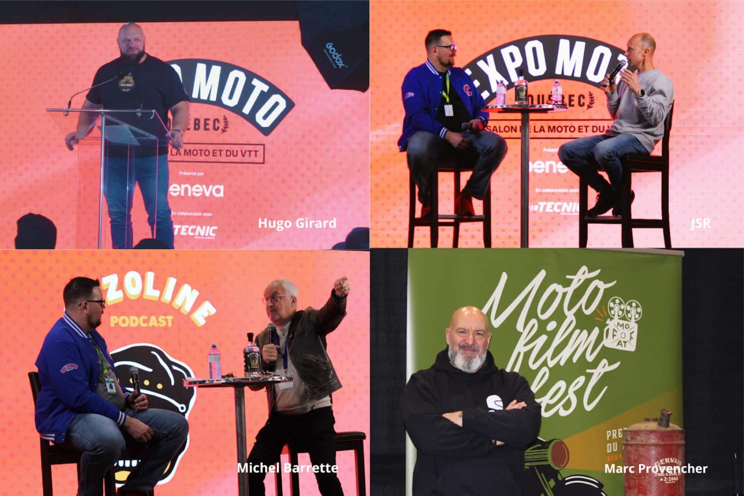 Mathieu Gervais, Hugo Girard, Jean Sébastien Roy, Michel Barrette, Marc Provencher