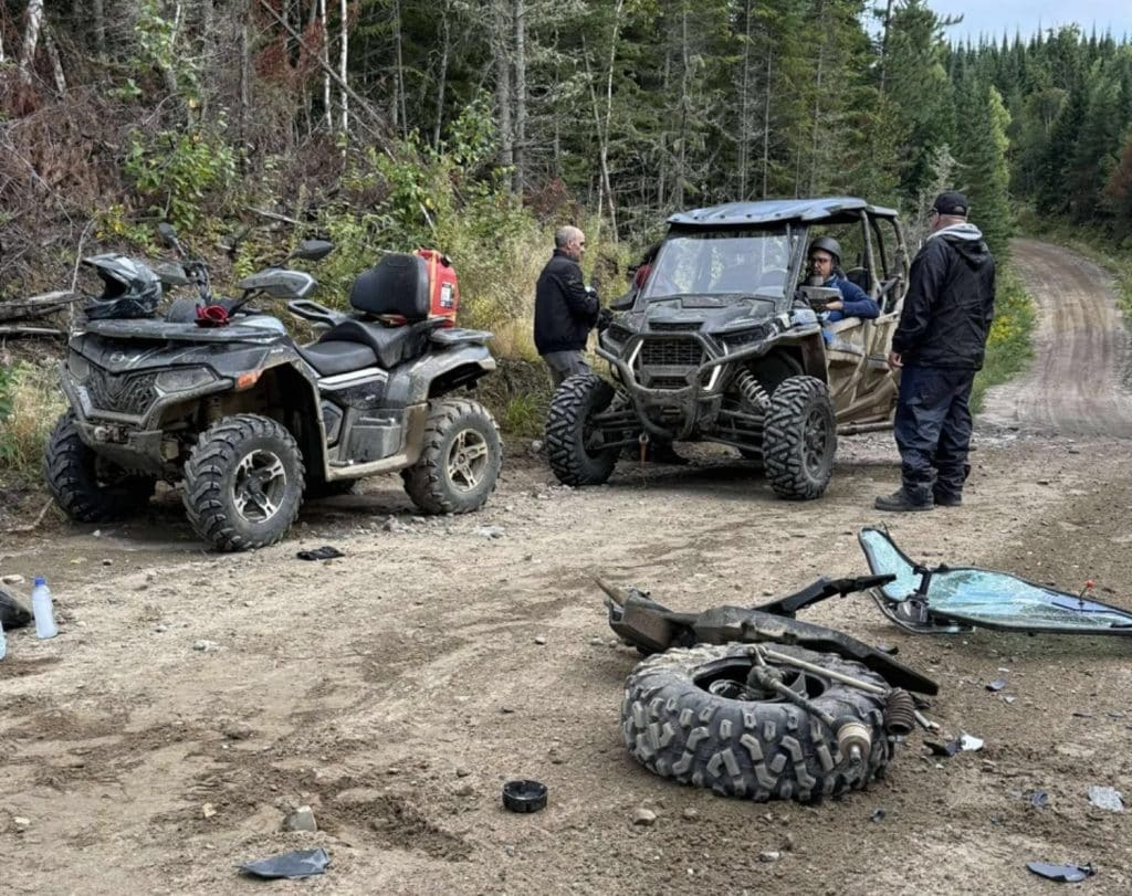 ATV trail first aid