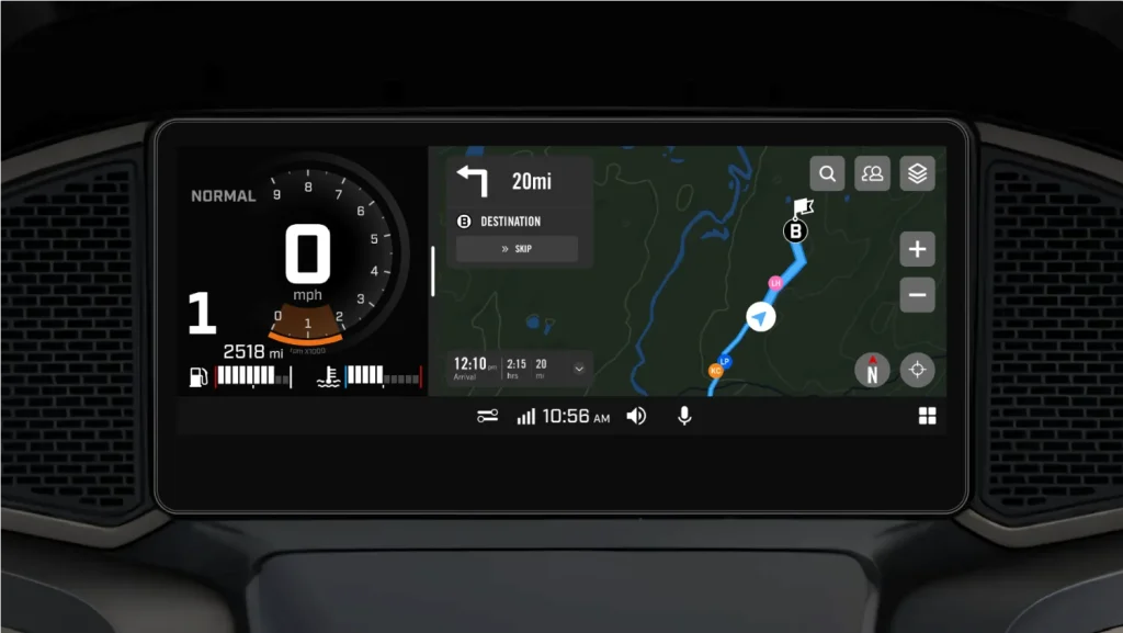 BRP GO! On-Road Navigation