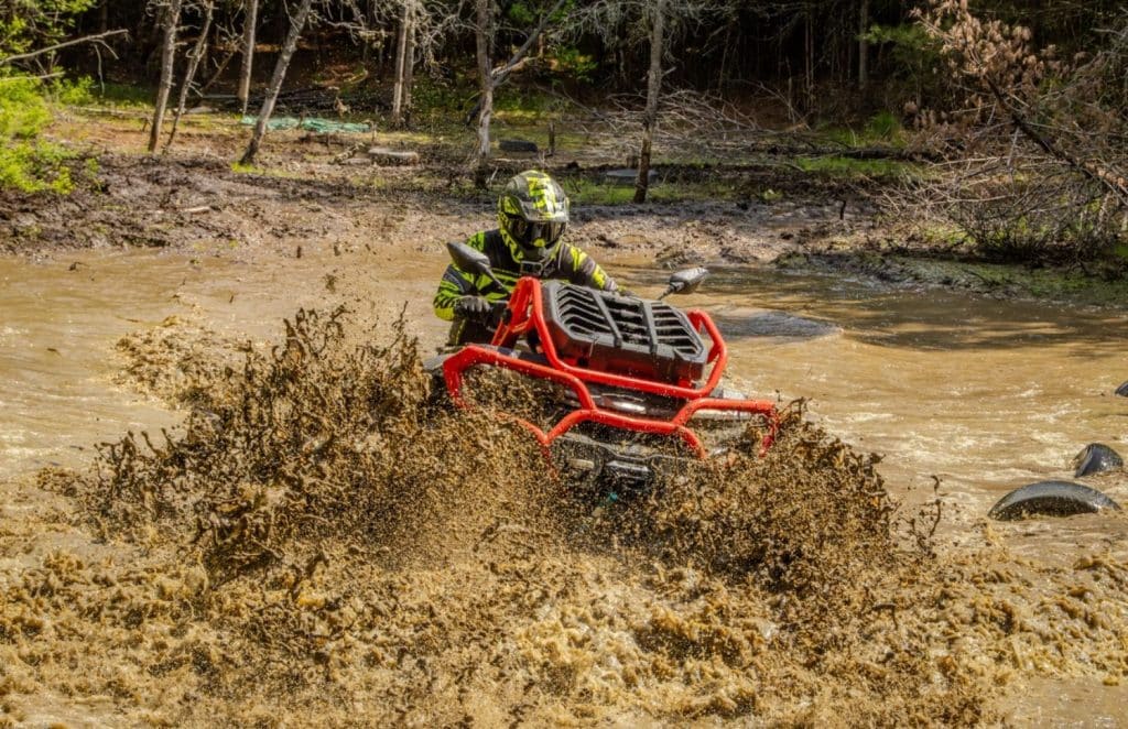 A little water won’t stop it…
