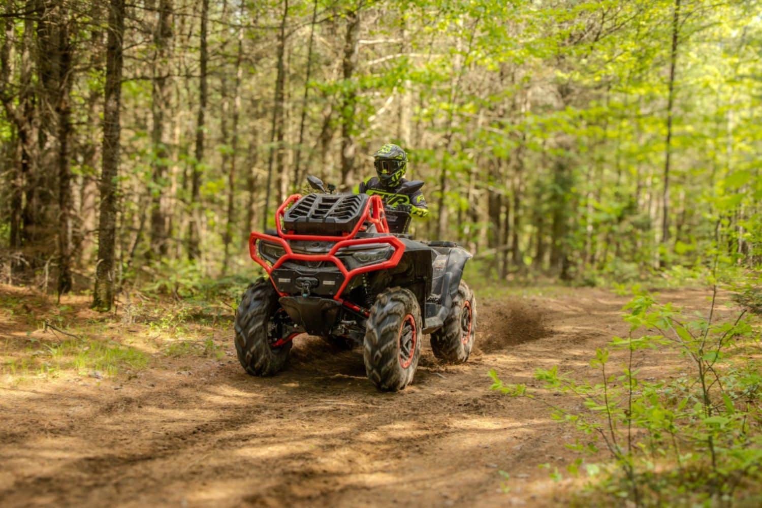 The MV 1000 on the trail!