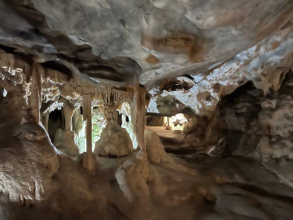 The historic Cango Caves.