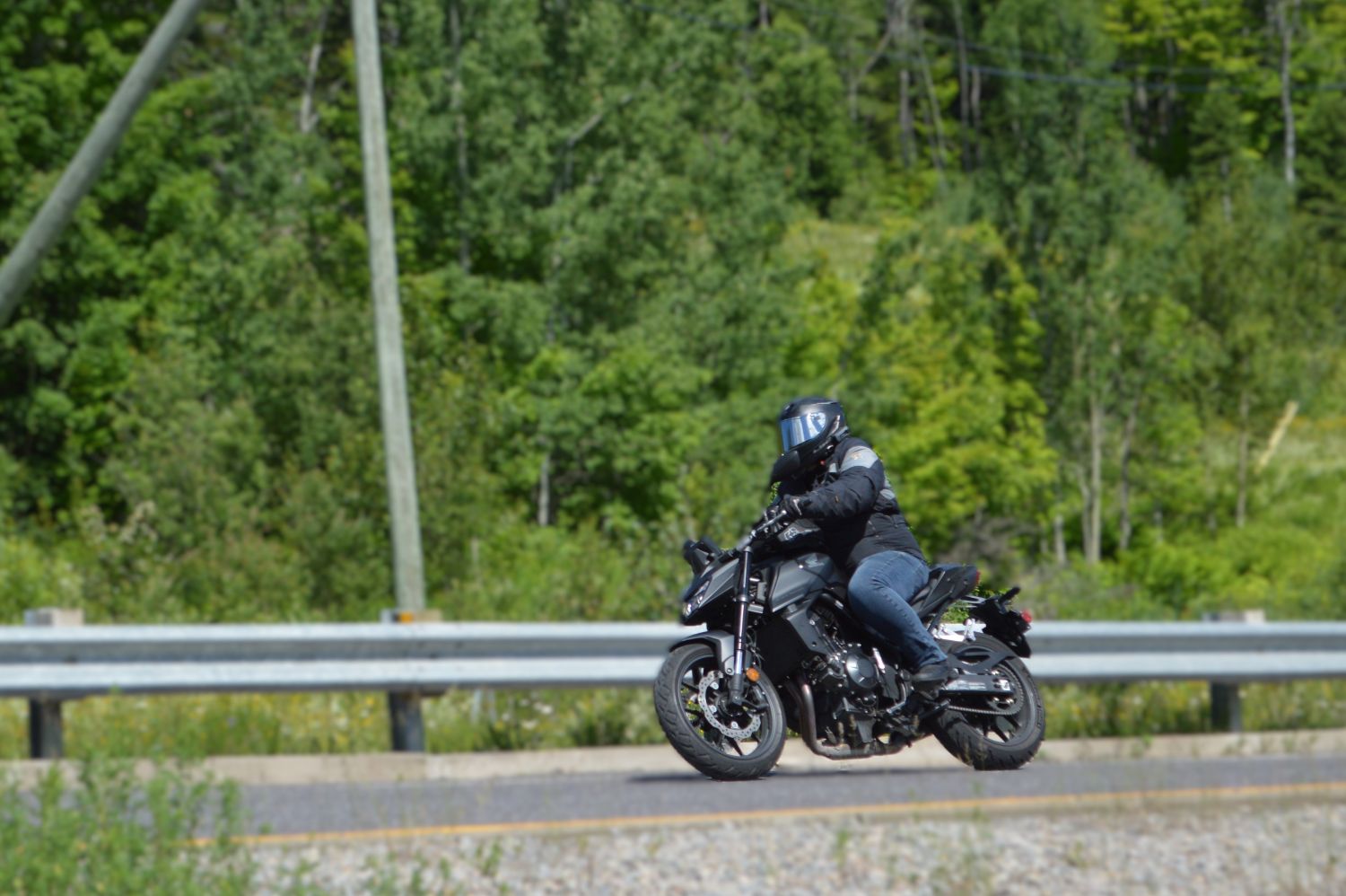 The CB750 Hornet can be summed up in three words: speed, agility and fun