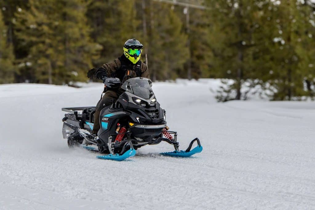 The LYNX Commander RE is a formidable choice for covering long distances on the trail. (2026 model shown)